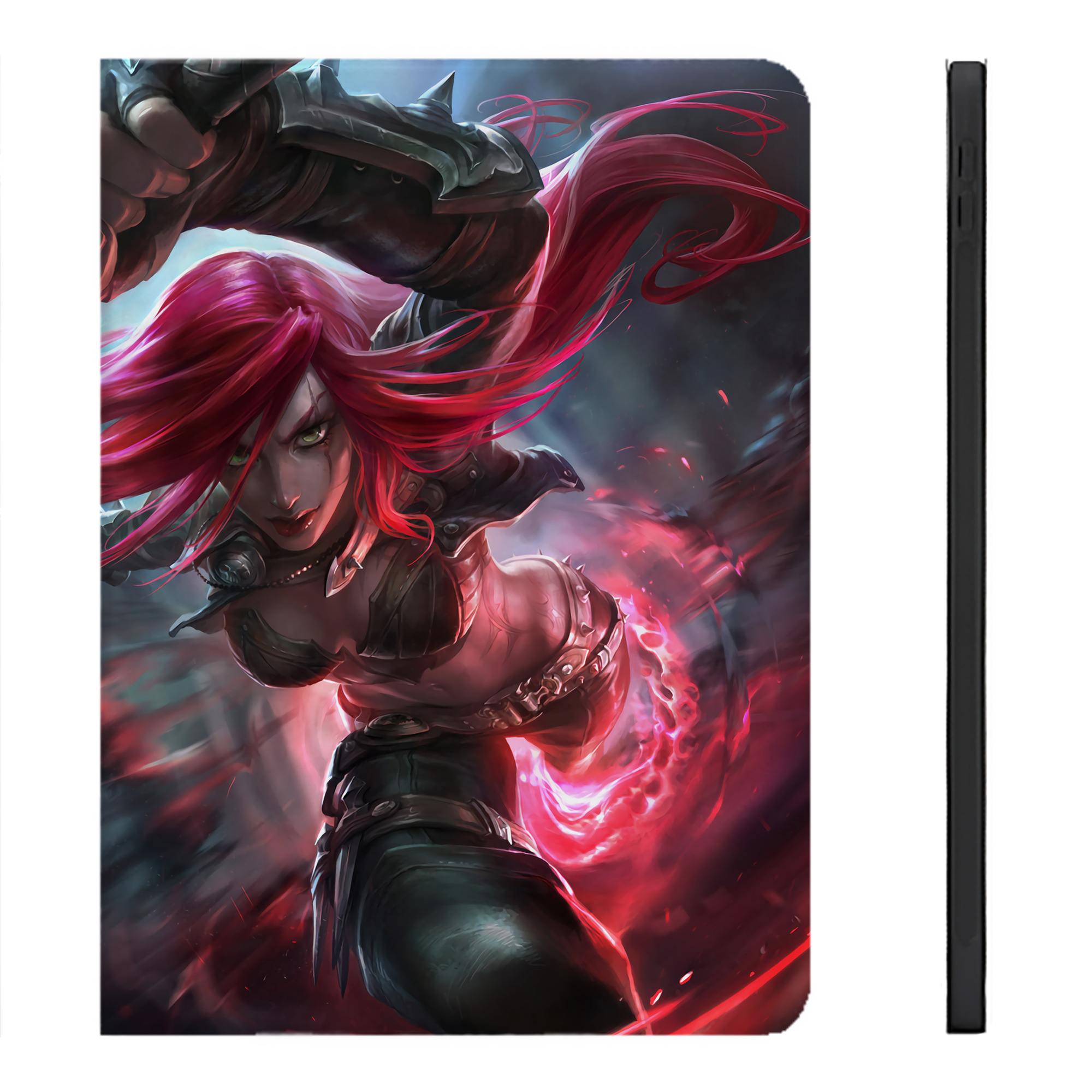 （画像用） リーグ・オブ・レジェンド League of Legends LOL IPadケース ペンホルダー付き ブックスタイルデザイン